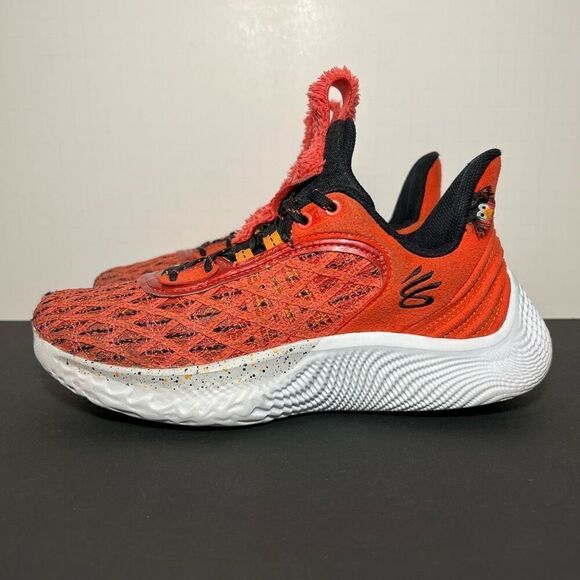 Kids/Womens UNDER ARMOUR Sesame Street x Curry Flow 9 Shoes / Size 6Y - 7.5 W - Picture 3 of 9